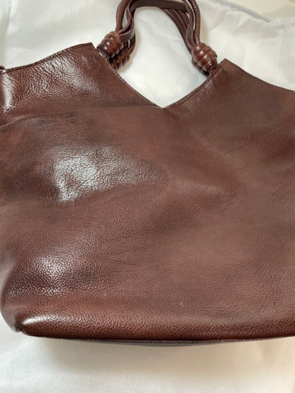 Latico Leathers Nash Tote Crossbody Brown NEW - Picture 3 of 9